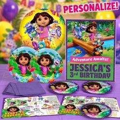 *Dora PERSONALIZED Party Pack for 8